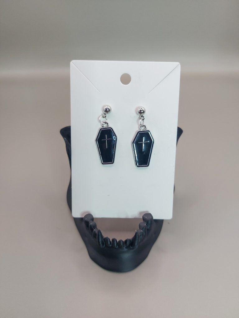 Coffin Earrings