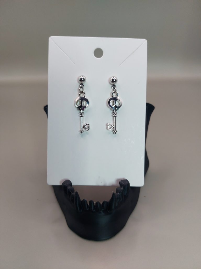 Skeleton Key Earrings