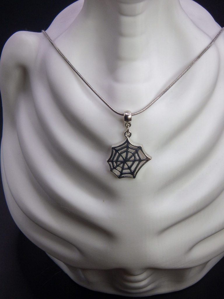 Spider Web Necklaces