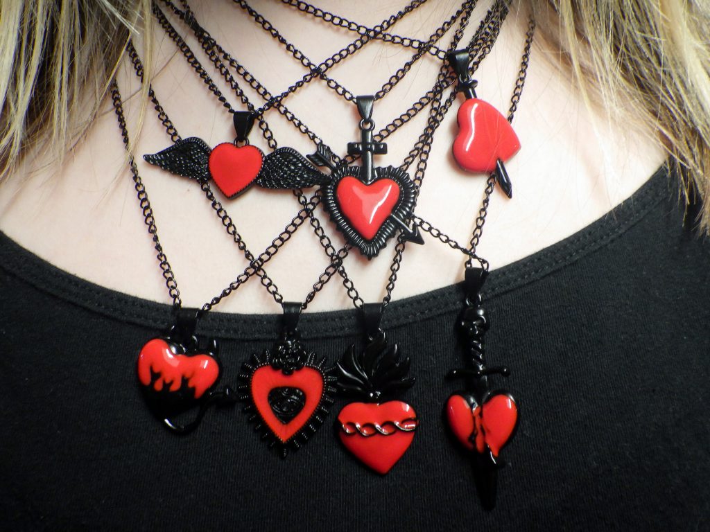 Crimson Shadow Necklaces